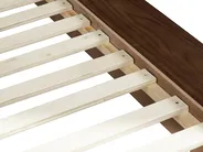 Cama Bouclé ZEN 160 x 200 cm Fresno marrón_931288