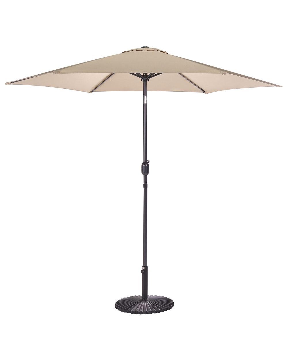 Market Parasol 266 cm VARESE Sand Beige