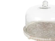 Patera na ciasto FAJUM Drewno mango Jasnobrązowy_902205