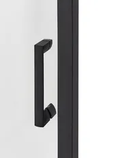 Cabine de douche 80 x 100 x 185 cm argentée YORO - Bricolage