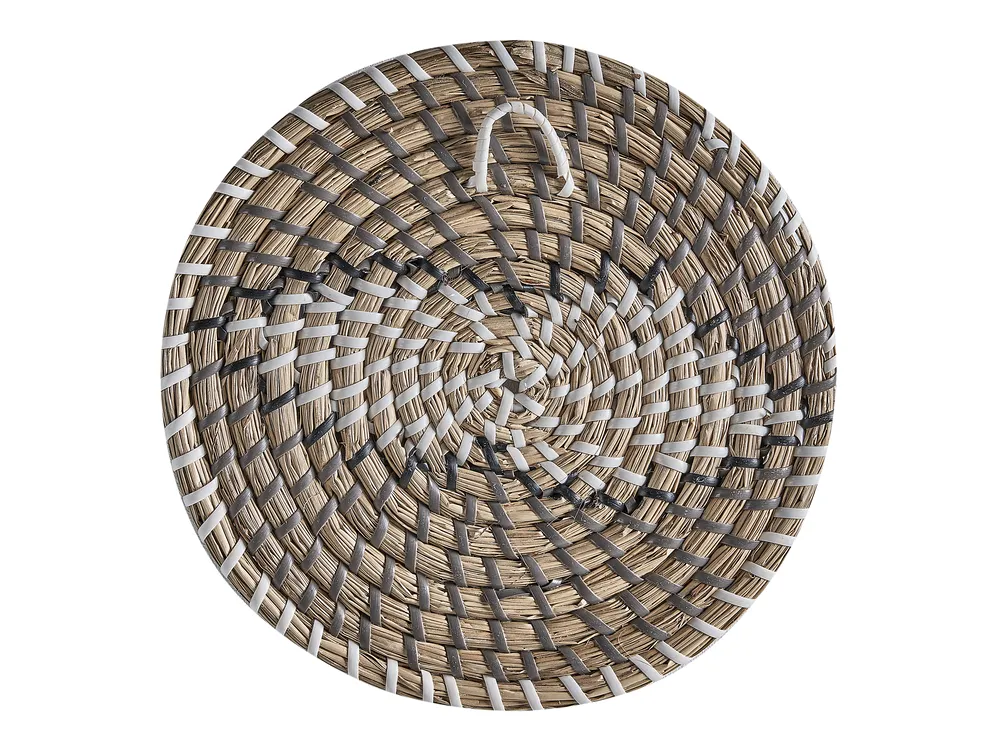 Zestaw dekoracji ściennych LAOCAI Trawa morska 45/40/30/20 cm Czarny_885749