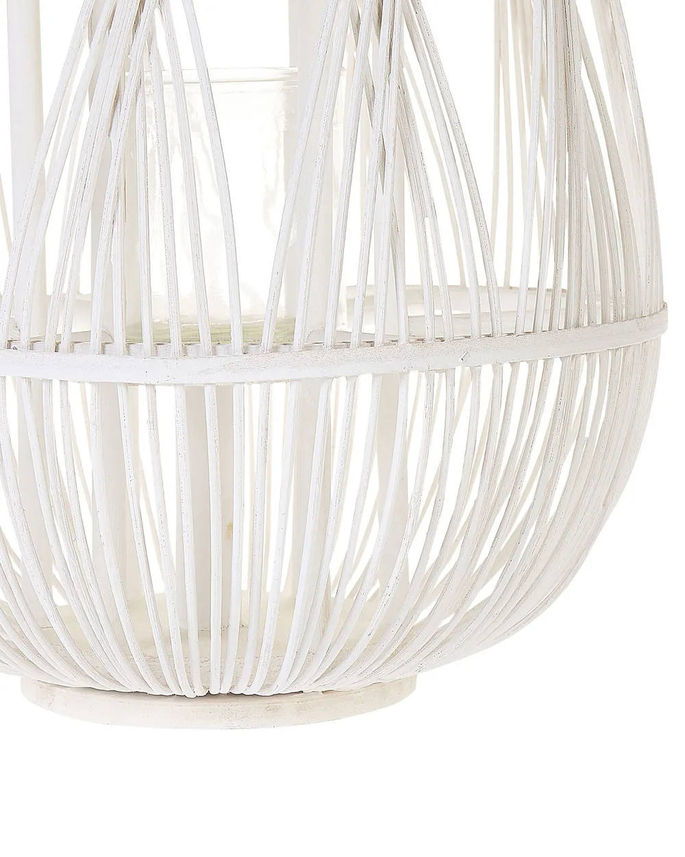 Lampion TONGA 56 cm Bambus Biały_791665