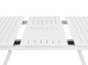 Fehér kihúzható kerti asztal 180/240 x 90 cm VALCANETTO_922601