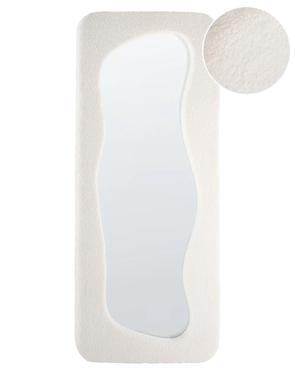 Wall Mirror QUIMPER 70 cm 170 cm Off-White