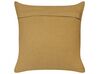 Jute Cushion Geometric Pattern 45 x 45 cm Multicolour DEEPOR_848051