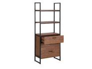 Regał TIFTON 158 cm Ciemnobrązowy_758769