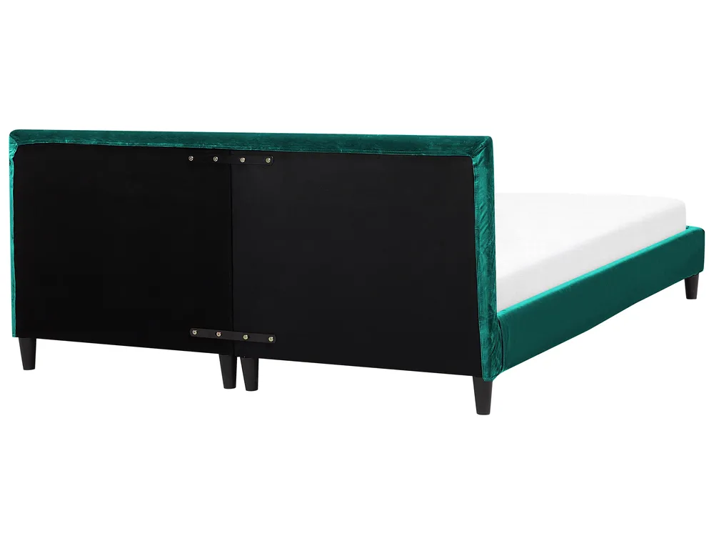 Bed Velvet FITOU 180 x 200 cm (EU Super King) Dark Green_710102