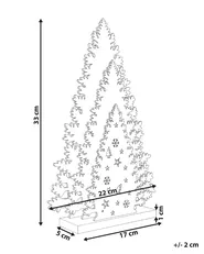 Christmas Decoration LED EMMESAN 33 cm Christmas Tree White_1020519
