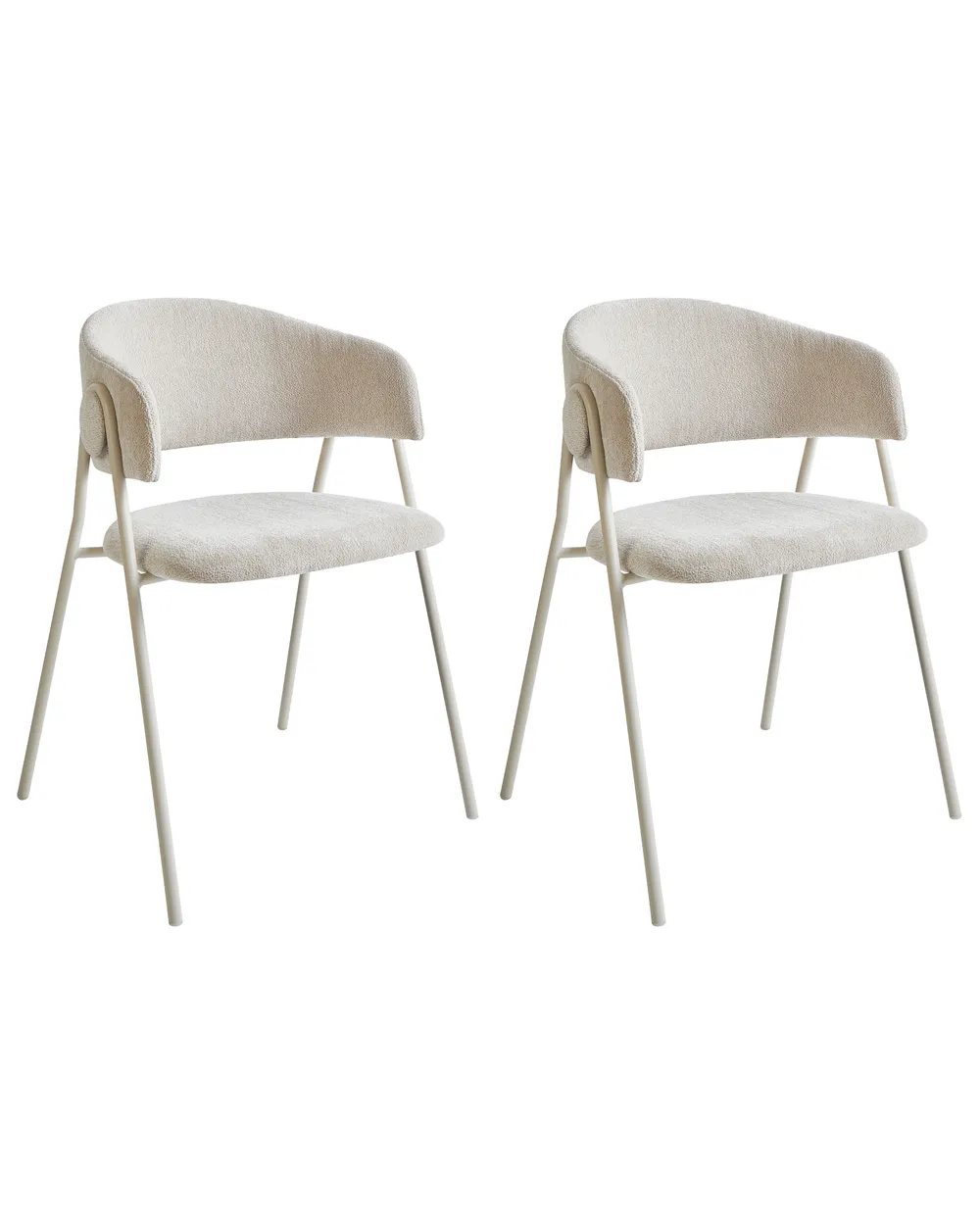 Beliani Set 2 Sedie Da Pranzo In Velluto Grigio Con Gambe In Legno Nero - Stile Retrò Con Cuciture A Diamante, Altezza Schienale 103cm