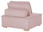 Modular Living Room Set 4 Seater TIBRO Fabric Pink_825942
