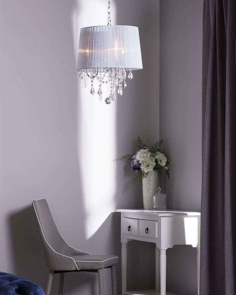 Chandelier EVANS White