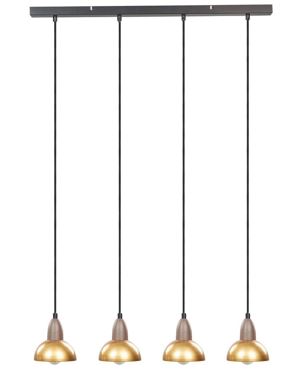 Hängelampe CASTALY Metall Messing