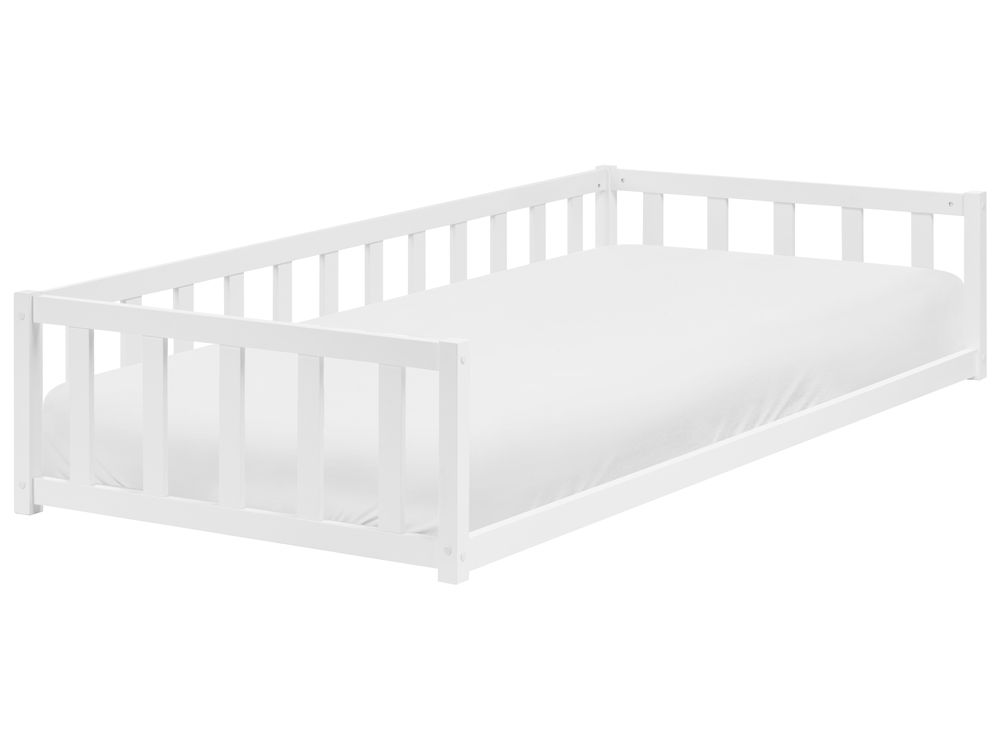 Lit d'enfant Bois de pin AURIBEAU 90 x 200 cm Blanc