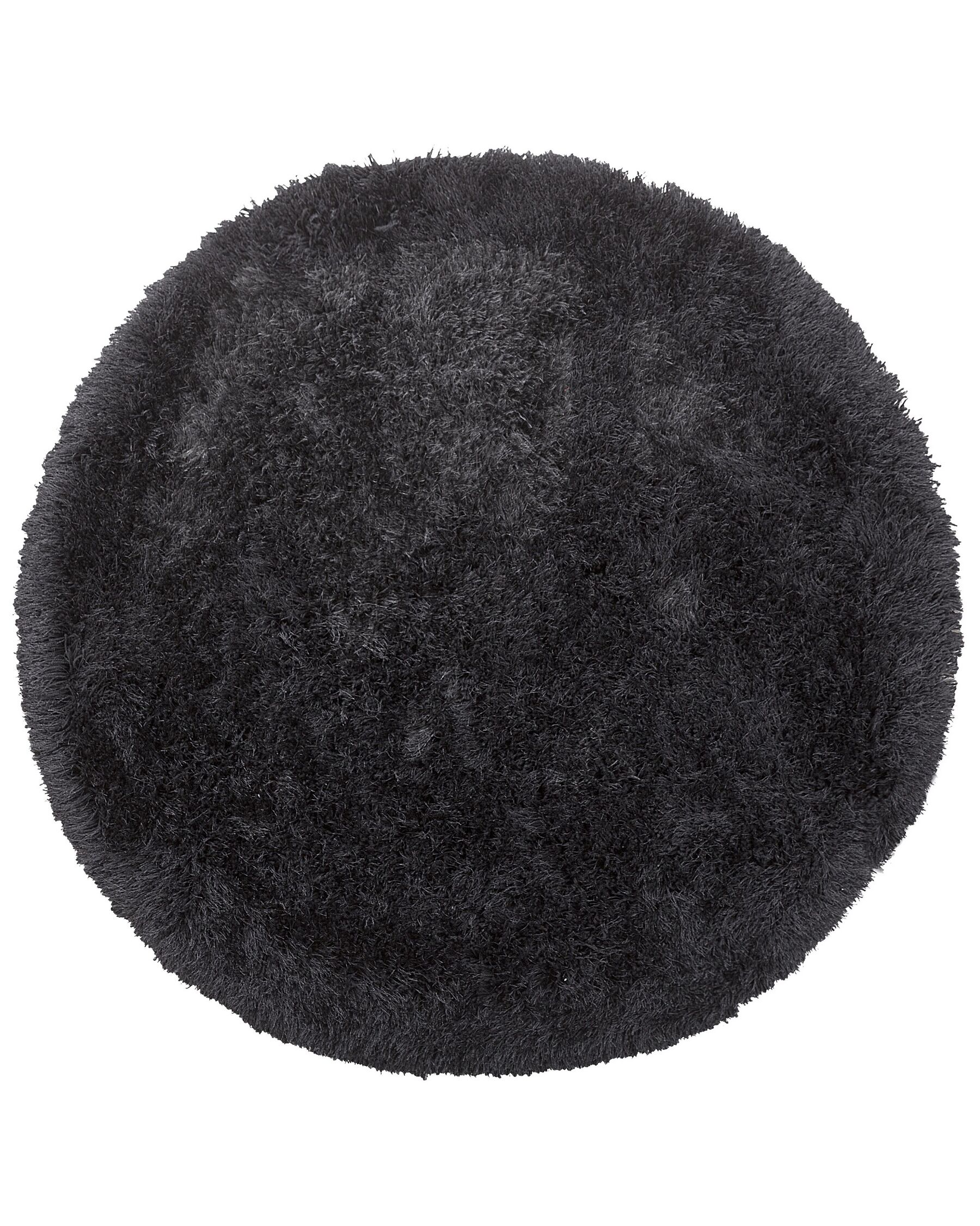 Okrúhly koberec ⌀ 140 cm čierny CIDE_746994