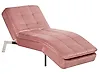Chaise Longue LOIRET Velvet Pink
