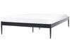 Cama con somier de metal negro 160 x 200 cm VAURS_827930