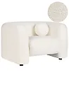 Armchair LEIREN Boucle White
