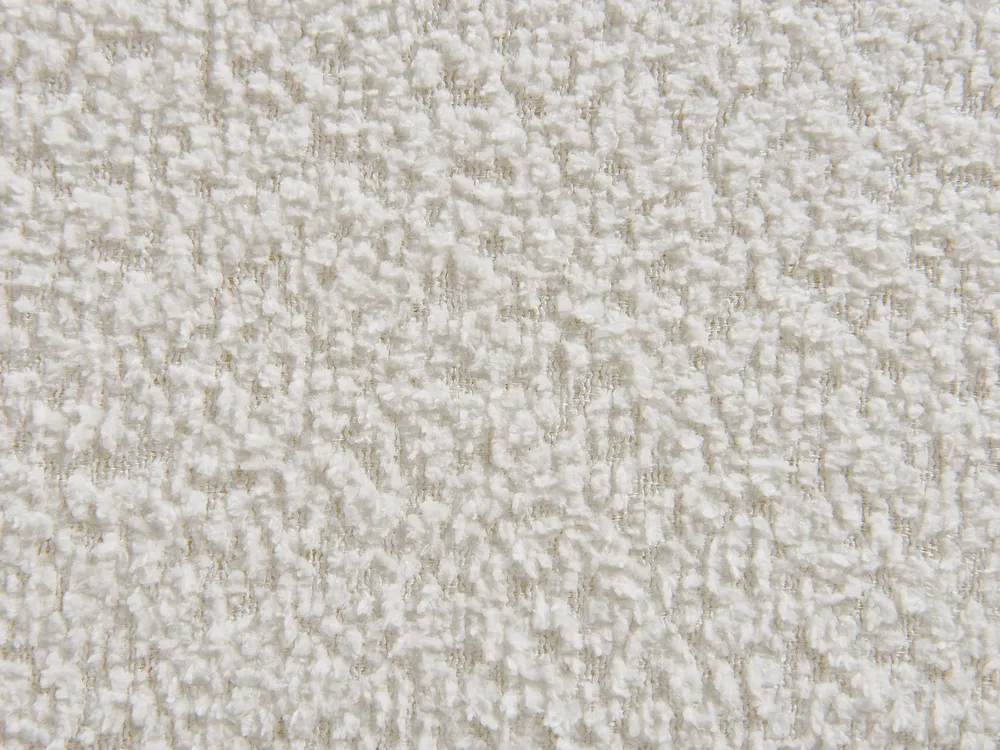 Bed Boucle MIRANDE 160 x 200 cm (EU King Size) Off-White_943328