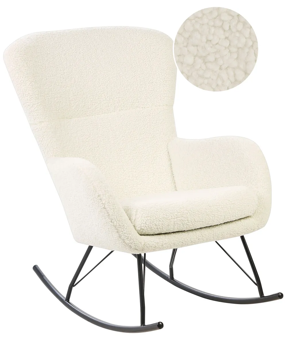 Cheap white rocking chair 2025