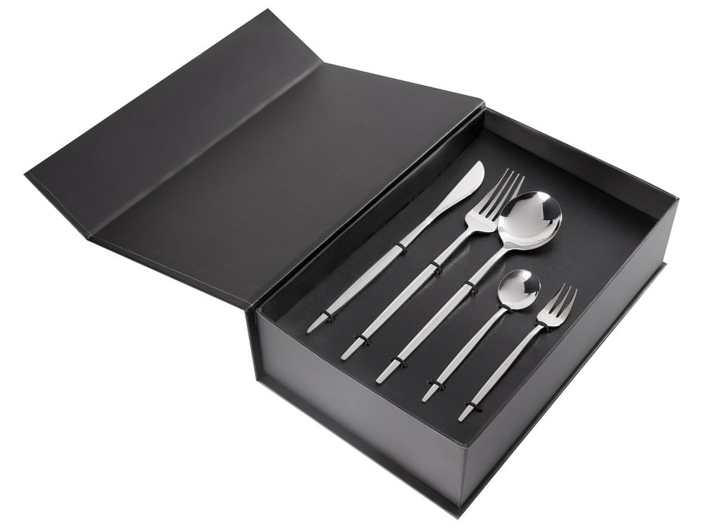 Set 12 Cucchiaini Da Caffè In Acciaio Inox Sylvia - Lucidati, Design Moderno, 18/0 - Foto 8