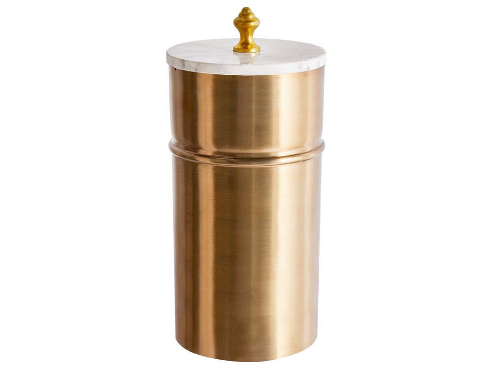 Storage Container ALMAY Metal Gold
