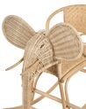 Rattan Kids Rocking Chair Elephant Natural AMPOLLINO_932119