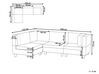 Sofá modular esquinero 4 plazas de tela blanco derecho UNSTAD_925110
