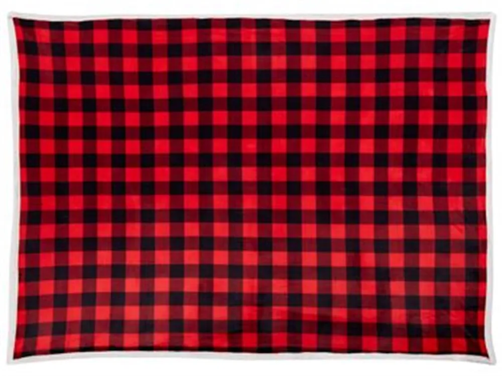 Koc LIQUORICE 150 x 200 cm Czerwony_1184016