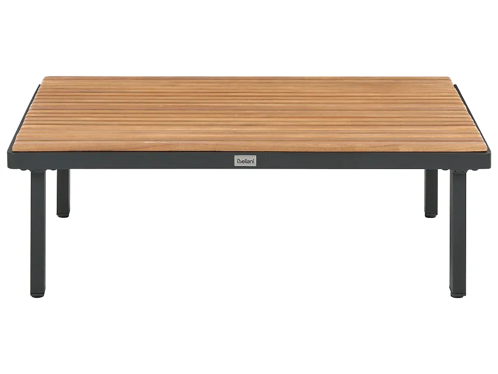 Set da giardino con tavolo 5 posti FIVIZZANO Legno d'acacia Grigio scuro_1161098