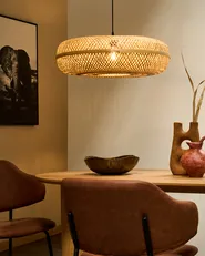 Pendant Lamp LAJAS Bamboo Wood Natural_995823