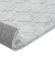 Faux Fur Rug GHARO Light Grey 80 x 150 cm_866705