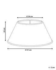 Osłonka pod choinkę HIVER 51 cm Trawa morska Naturalny_1011203