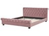 Velvet EU Super King Size Waterbed Pink AVALLON  _846896