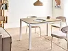 Mesa de comedor MANN Marrón/Blanco 120 cm 80 cm