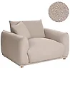 Armchair JUBEK Boucle Beige