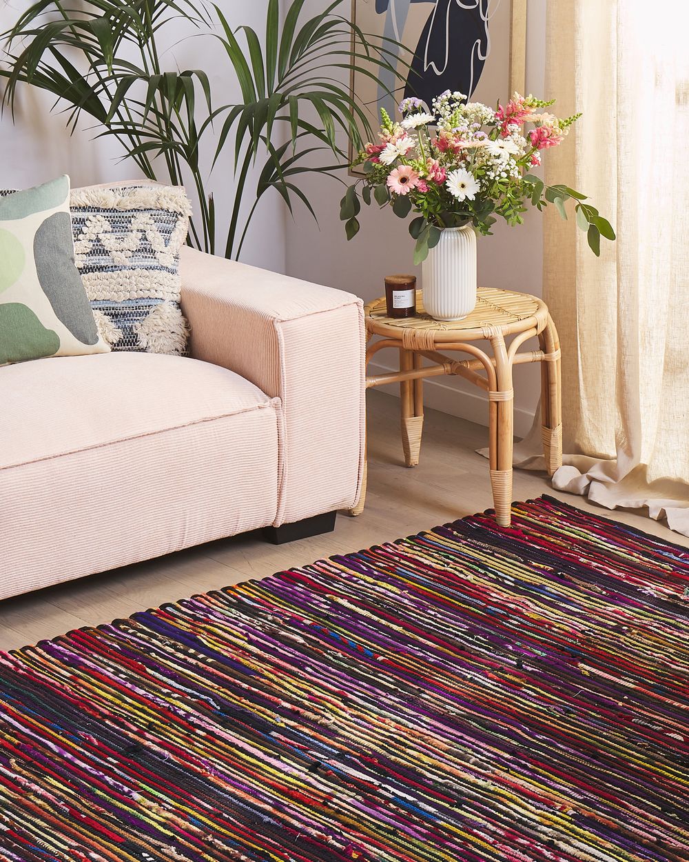 Tapis BARTIN Noir 140 x 200 cm
