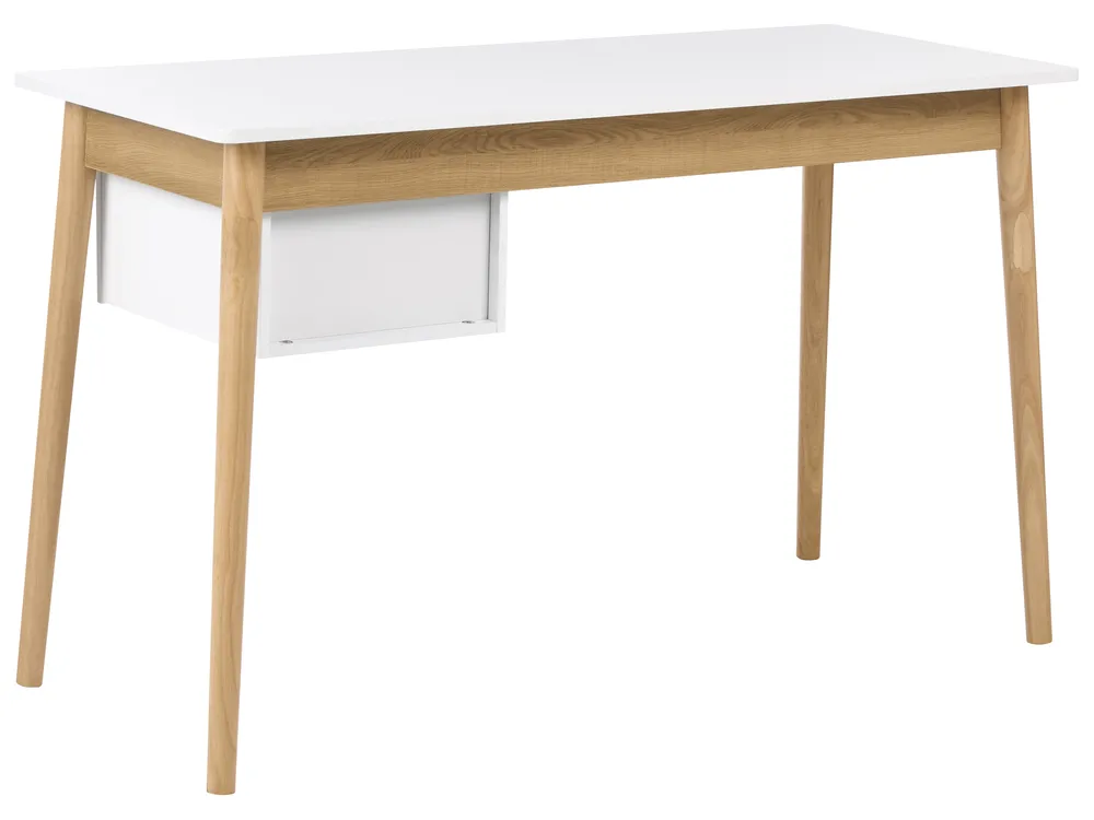 Scrivania FENESTRA 120 cm 50 cm Marrone chiaro/Bianco_1068876