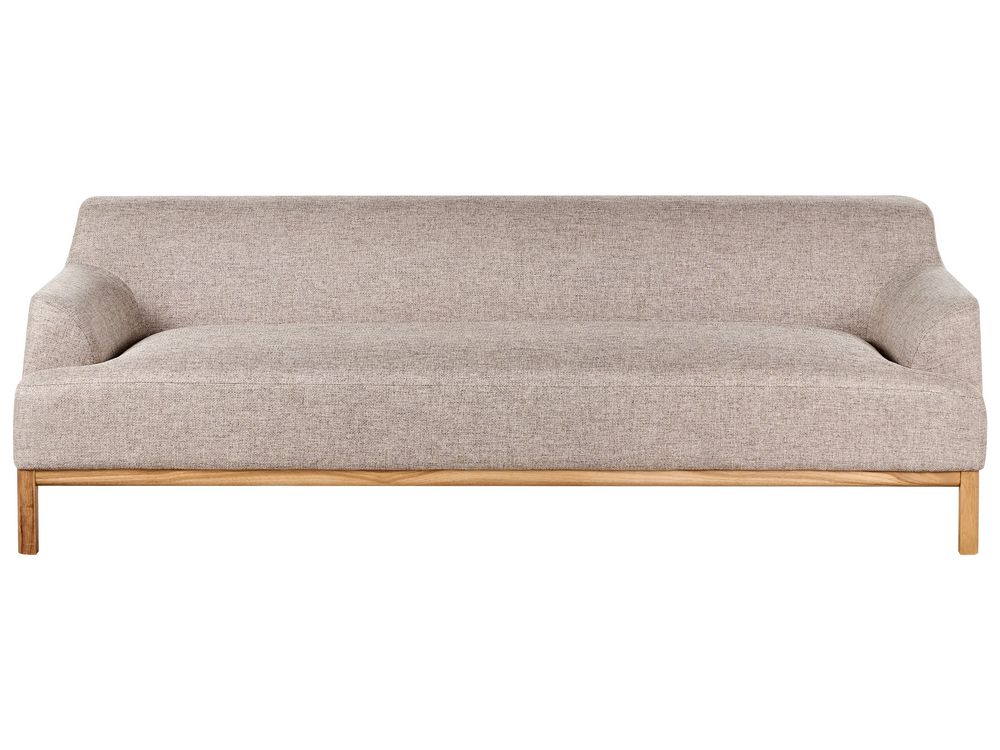 Sofa dla 3 osób SOSJO Jasnobrązowy