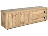 TV stolík svetlé drevo/biela FARADA_828702