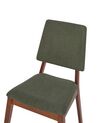 Lot de 2 chaises en bois vert foncé MERRILL_926424