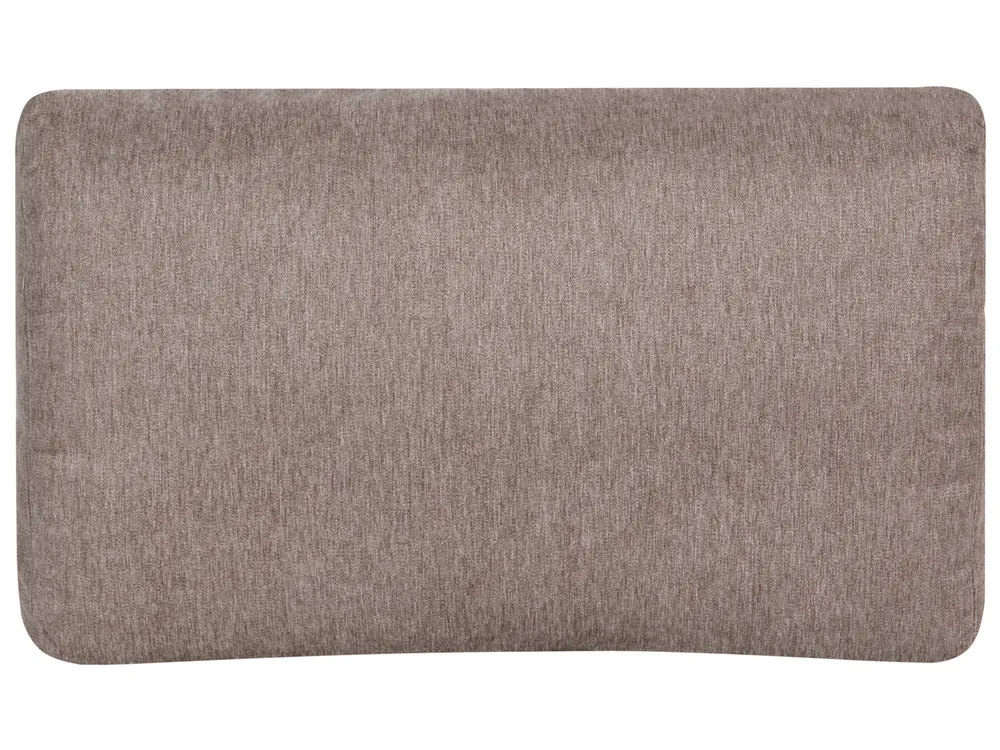 Living Room Set 4 Seater KILDAL Fabric Brown_1058473