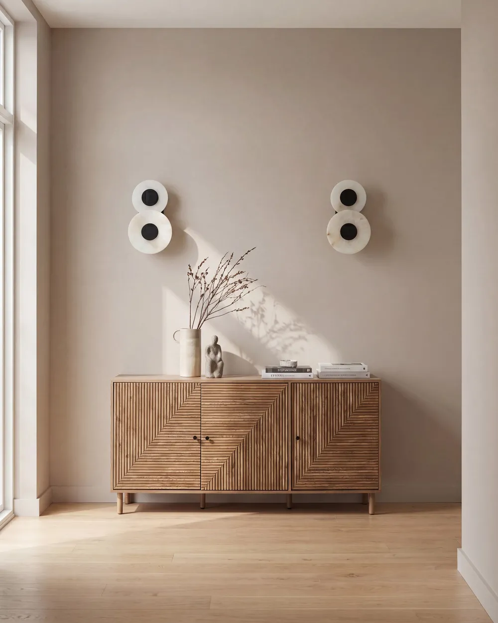 Zestaw 2 lamp ściennych YTHAN LED Marmur Biały_1103767
