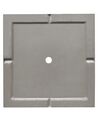 Cache-pot en fibre d'argile gris clair 33 x 33 x 70 cm DION_896520