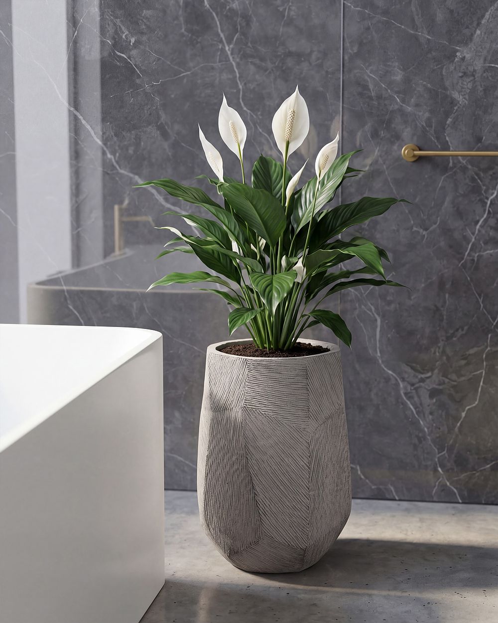 Donica ENSTAL 32 cm Szary