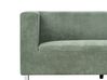 3-istuttava sohva kangas vihreä FLORO_916622