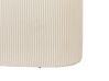 Pouf contenitore velluto beige chiaro 55 x 35 cm RICHLAND_928630