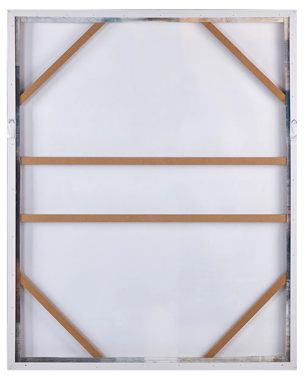 Stampa su tela PULSANO 83 x 103 cm Motivo astratto Multicolore_891129