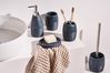 Set da 5 accessori per il bagno YARAPA Blu scuro