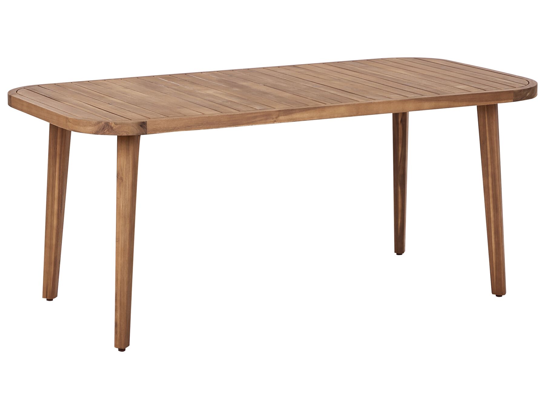 Table de jardin 180 x 90 cm en bois d'acacia certifié clair PARAGGI_928489