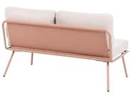 Garden Corner Sofa with Table 4 Seater CACCAMO Beige_1064181